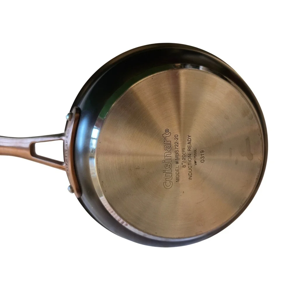 Cuisinart MBS722-20 8‎ Inch Skillet Stainless Steel Induction Ready Frying Pan